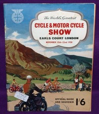 1958 Earls Court Cycle &