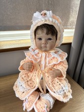 Newborn Baby Cardigan Bonett