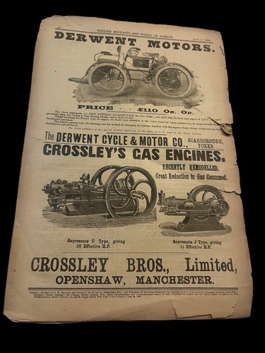 English mechanic 1900 - mechanic, derwent