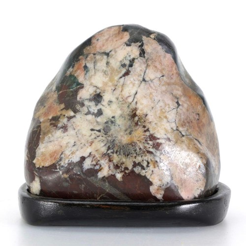 Suiseki flower landscape stone - flower,
