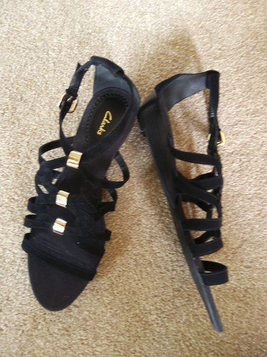 Clarks d black - d,, velvet