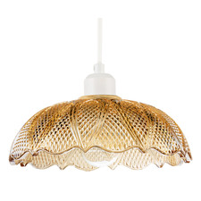 Vintage amber tinted - amber, glass