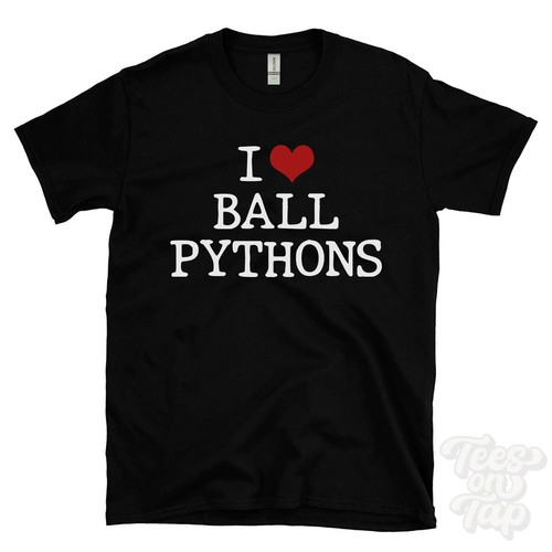Love ball pythons shirt - ball,