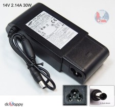 30W 6.5mm AC Adapter Charger for Samsung S24D590PL LCD Monitor S27A550H S27A850D