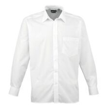 Mens Long Sleeve Poplin Shirt