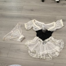BNWT Vintage Ann Summers White