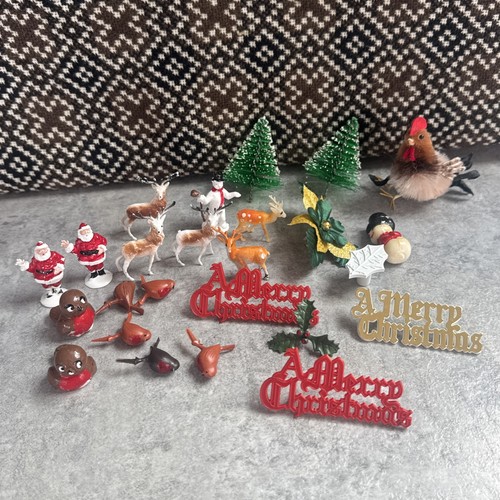 Vintage christmas cake - vintage,