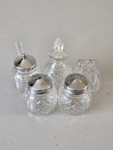 Vintage tableware cut glass - vintage,