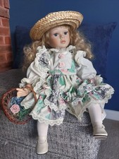 Leonardo's Collection China Doll, Seated, C. 1990s