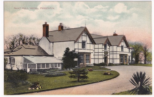 Vintage prestatyn postcard - prestatyn,