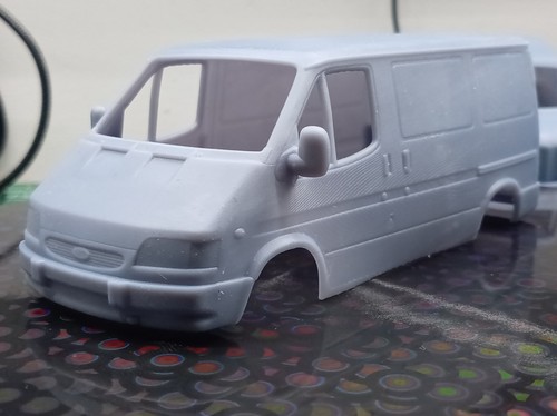 Printed ford transit mk3 - 3d,