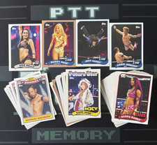 WWE Topps Heritage 2017 Wrestling Cards - Pick From List Rookies & Base