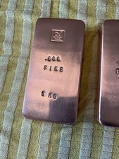 3kg Copper Ingot Bar, Sanded
