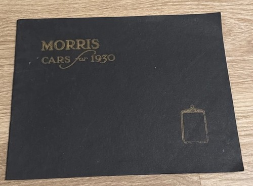 Morris cars for 1930 brochure - morris,