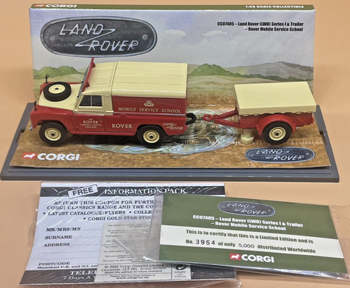 Corgi cc07405 land rover lwb - corgi,