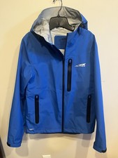 ALTRA Polartec Neoshell Jacket Waterproof Rain Running Blue Men’s Size M