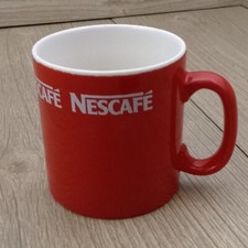 Red Nescafe Mug FPC England