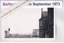 BELFORD RAILWAY STATION - 1973 VIEW - PHOTO PRINT  - REF. S8314