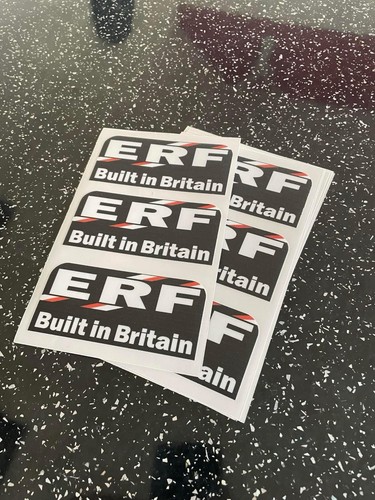Erf side repeater stickers - erf, ec