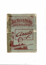 1929/30 Aston Villa v