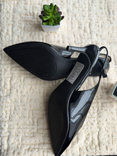 Simply black patent leather - patent,