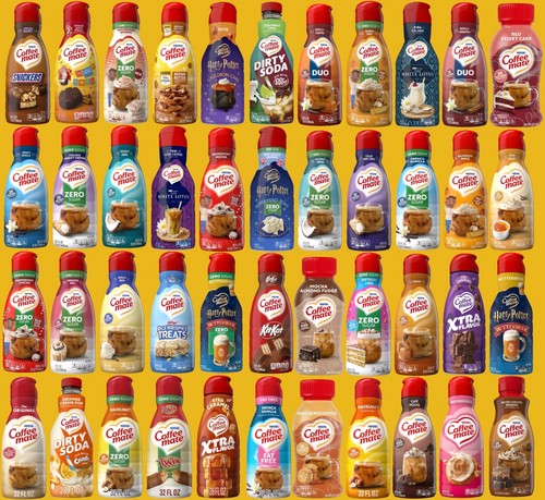 Nestle coffee mate creamers - coffee,