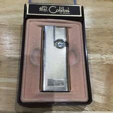Vintage Colibri Of London Pocket Piezo Molectric Lighter Needs Flint/gas