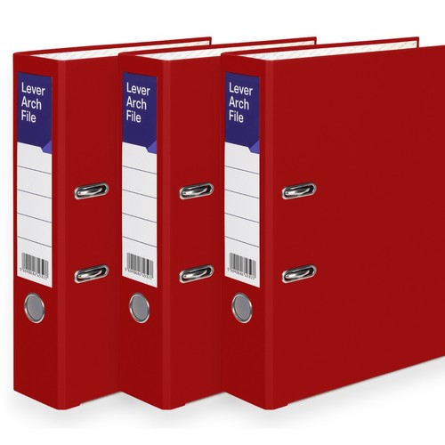 Lever arch files - 3x,
