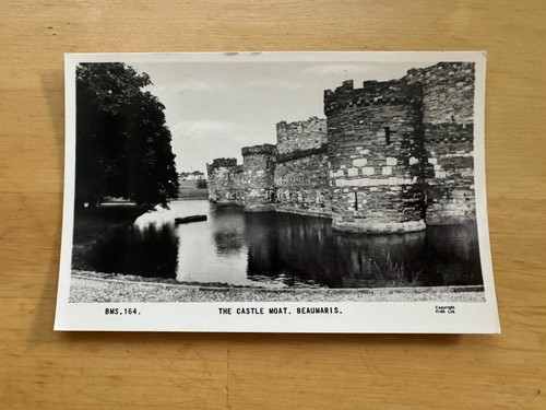 Postcard castle moat - castle,
