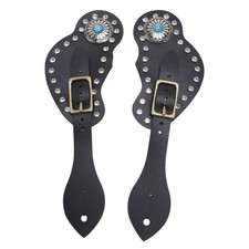 Western cowboy spur straps - cowboy,