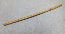 c.WWII British / Indian / Commonwealth Army Military Bamboo Swagger Stick Cane