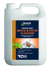 BOSTIK BRICK & PATIO CLEANER 2.5 & 5 LITRE REMOVES MORTAR AND CEMENT STAINS