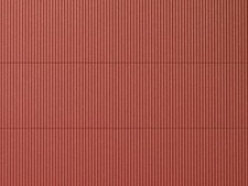 Red Corrugated Iron Decorative