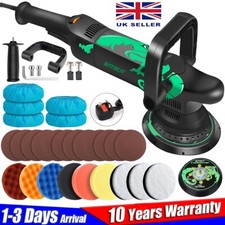 Dual Action Car Polisher Buffer Sander DA Polishing Machine Electric 6inch Pads