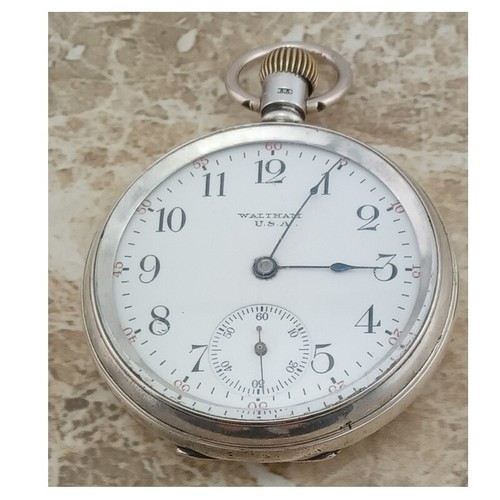 Silver waltham jewel - 7,