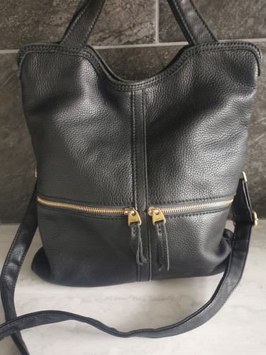 Fossil black leather - fossil,
