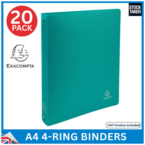 Exacompta ring binders a4 - 4-ring,