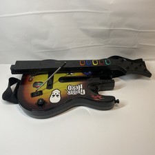 Guitar Hero PlayStation PS3 Wireless Guitar with Strap No Dongle untested 