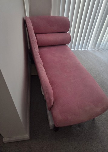 French chaise lounge - chaise, cream