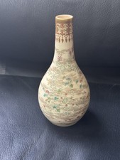 Antique Japanese Satsuma Vase – Meiji Period 