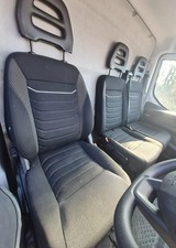 2022 IVECO DAILY 35S14B COMPLETE PAIR OF FRONT SEATS DRIVERS AND PASSENGERS