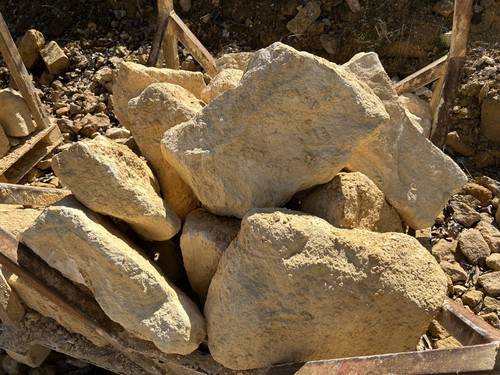 Rockery stones large garden - rockery,