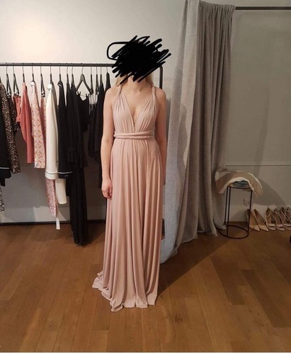 Pink multiway maxi - maxi, bridesmaid