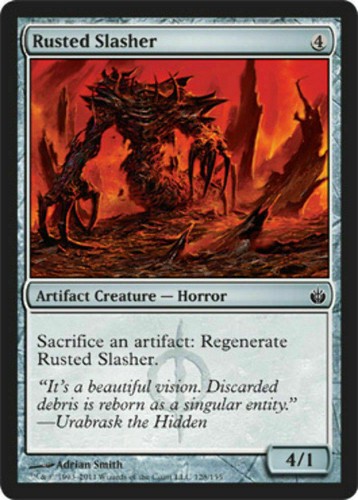 Rusted slasher mirrodin - rusted,