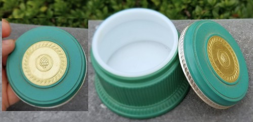Vtg vanity green gold - vanity,