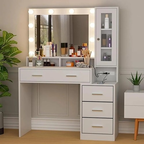 Dressing table with - table, 5