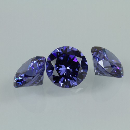 Tanzanite round brilliant - round,