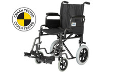Crash tested car transit - crash,