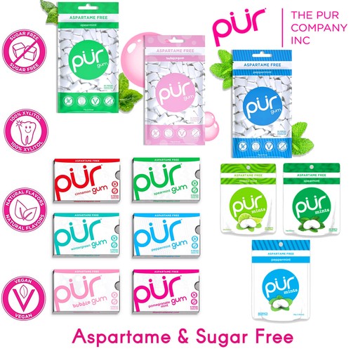 Pur chewing gum mints - chewing,