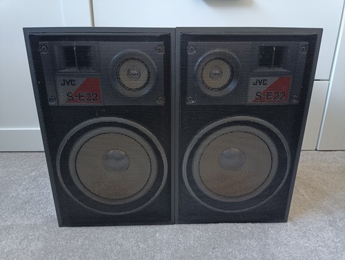 Jvc e22b way bookshelf - jvc,